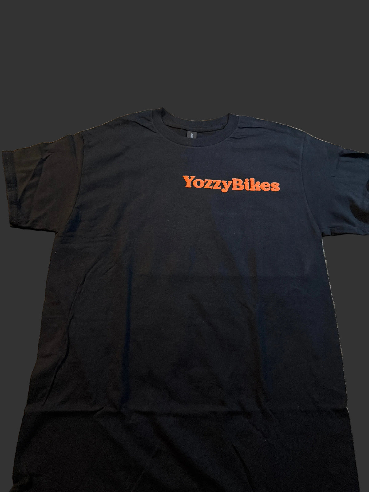 Puff print YozzyBikes t-shirt
