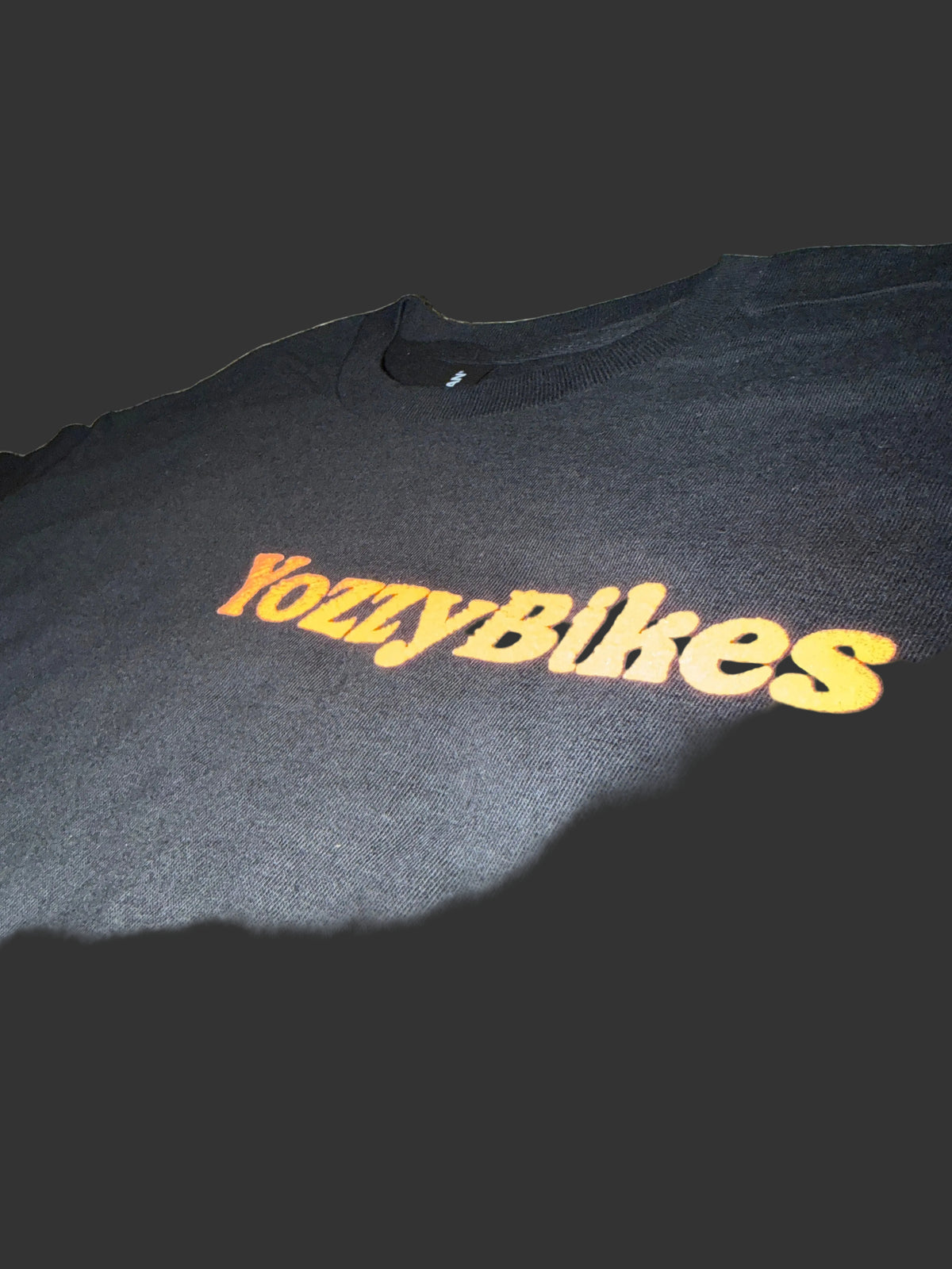 Puff print YozzyBikes t-shirt